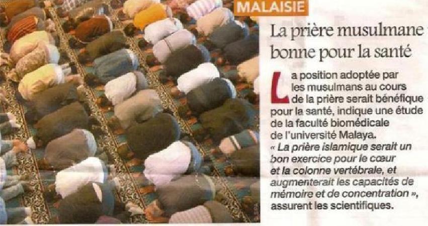 Découvrez les bienfaits de la prière musulmane sur le corps et la santé