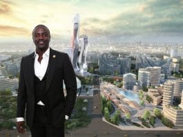 Akon City L'artiste se paye une ville au Sénégal et lui donne son nom