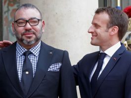 Le roi du Maroc et Emmanuel Macron