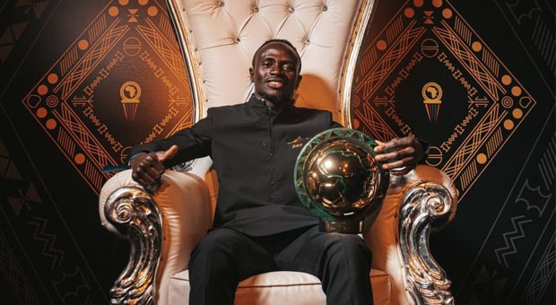 Sadio Mané sacré meilleur joueur africain de l'année