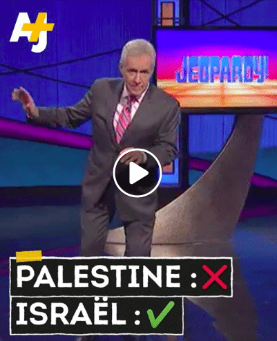 US Un jeu télévisé vole une candidate qui donne pour bonne réponse Palestine au lieu d'Israel