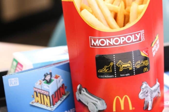 Un documentaire explique pourquoi le Monopoly de McDonald’s est une escroquerie