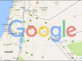 Google falsifie la superficie de la Palestine après l’annonce du plan de Donald Trump2