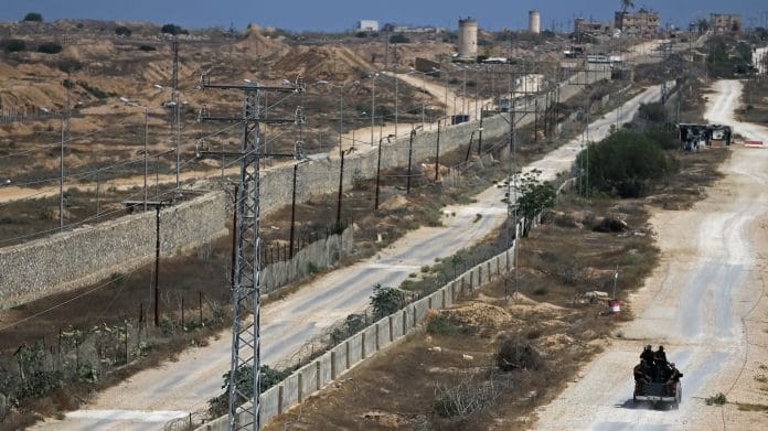 L'Egypte construit un nouveau mur le long de la frontière avec Gaza