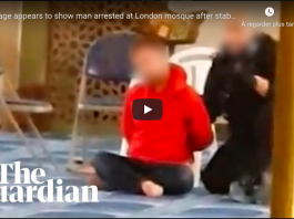 Londres Un muezzin a été poignardé pendant la prière dans une mosquée - VIDEO