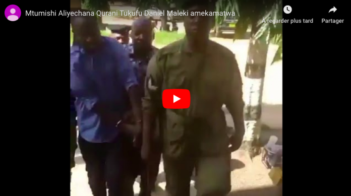 Tanzanie Un Coran brûlé et piétiné par un fonctionnaire scandalise les musulmans - VIDEO