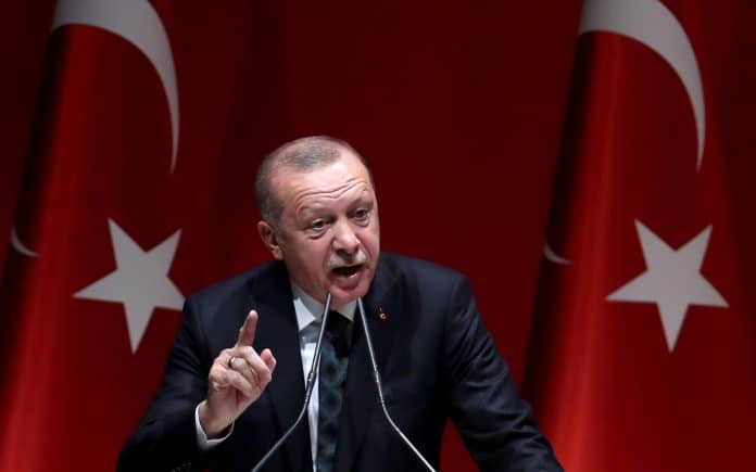Président Recep Tayyip Erdogan Palestine plan de paix americain
