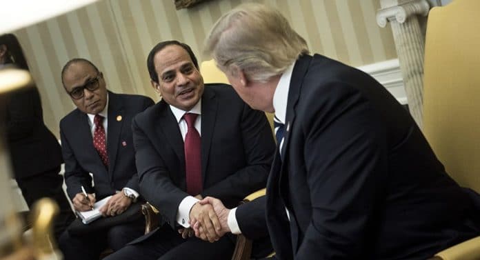 « Accord du siècle » - Les Etats-Unis aurait acheté le soutien du président égyptien pour 9 milliards de dollars