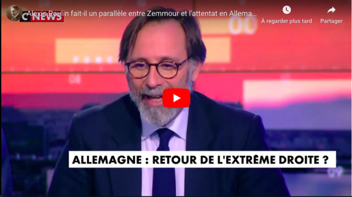 Alexis Poulin condamne le « discours de haine » de Zemmour et affirme que « l’extrême-droite a tué plus de personnes que les islamistes » - VIDEO
