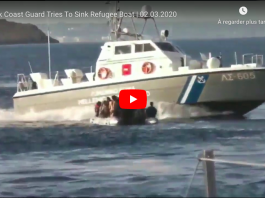 Choc Des garde-côtes grecs tirent sur une embarcation de migrants et tentent de les noyer - VIDEO
