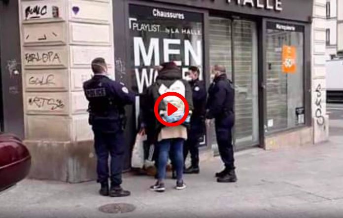 Confinement coronavirus À Paris les policiers commencent à sévir contre les contrevenants - VIDEO 