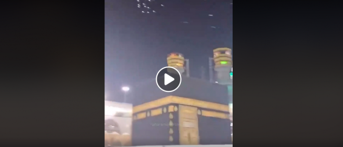 La Mecque vide laisse place à des oiseaux qui volent autour de la Kaaba comme les pèlerins - VIDEO
