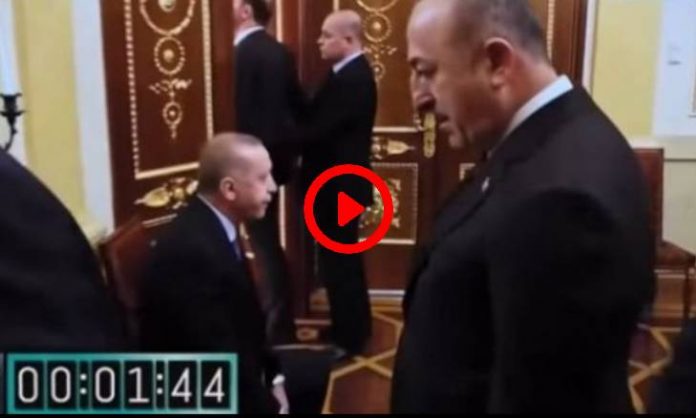 Poutine humilie Erdogan en le faisant poireauter de longues minutes avant de le recevoir - VIDEO (1)