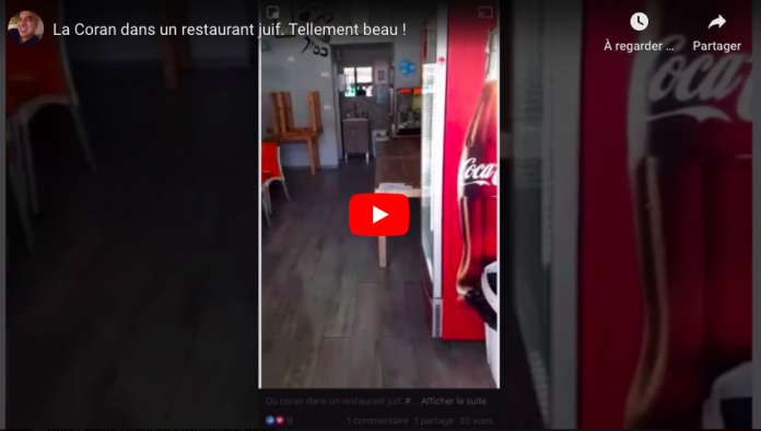 Un passant surprend un juif écoutant le Coran dans son restaurant - VIDEO