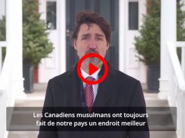 Canada le premier ministre Justin Trudeau souhaite Ramadan beni a tous les Musulmans VIDEO