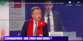 Christophe Barbier estime que la mort de quelques vieux ne justifie pas le confinement VIDEO