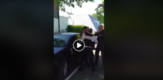 Confinement un contrôle dégénère entre un jeune homme et la police VIDEO