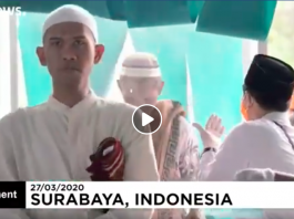 Coronavirus l’Indonésie lance une grande campagne de désinfection dans les mosquées VIDEO