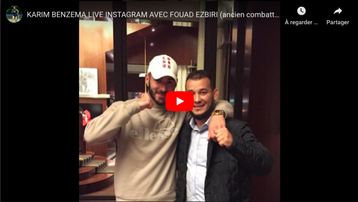 Karim Benzema et Fouad Ezbiri donnent les secrets de leurs réussites en live sur Instagram VIDEO