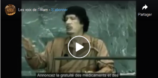 Quand Khadafi accusait les gouvernements de fabriquer des pandémies au profit des laboratoires pharmaceutiques - VIDÉO