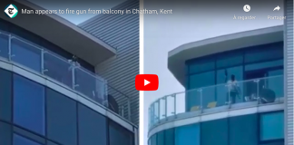 RoyaumeUniun homme armé d’une mitrailleuse tire sur les passants depuis son balcon VIDEO