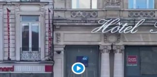 Confinement des policiers interpellent violemment un homme âgé VIDEO