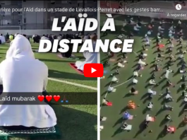 Levallois-Perret plus de 2500 fidèles ont participé à la prière de l’Aïd el-Fitr en plein air - VIDEO