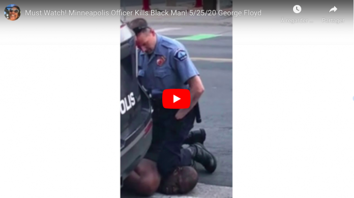 Minneapolis une vidéo montre les derniers instants d’un afro-américain agonisant tué par la police - VIDEO