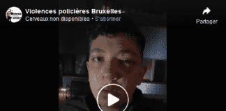Bruxelles : Mounaïm 19 ans tabassé par cinq policiers cagoulés - VIDEO
