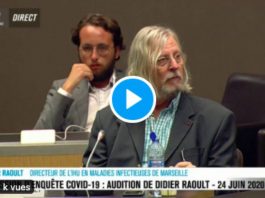 Coronavirus le Professeur Didier Raoult interrogé devant la commission d’enquête