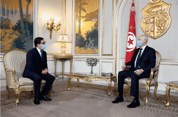 Le Roi du Maroc Mohammed VI s'adresse au président tunisien
