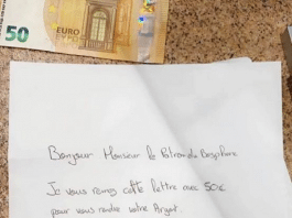 Mulhouse : le patron d'un Kebab reçoit une lettre accompagnée d'argent, la raison est surprenante