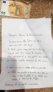 Mulhouse : le patron d'un Kebab reçoit une lettre accompagnée d'argent, la raison est surprenante