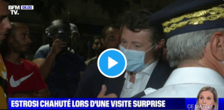 Nice : Christian Estrosi, malmené lors de sa visite dans le quartier des Moulins