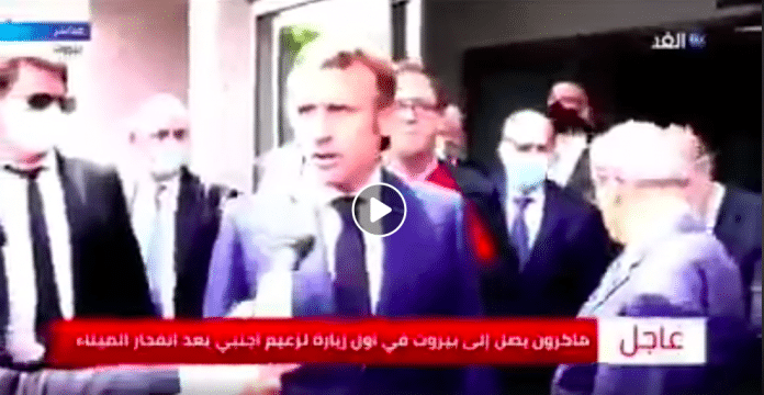 Liban les assistants d’Emmanuel Macron chassent le président libanais d’une déclaration de presse - VIDEO