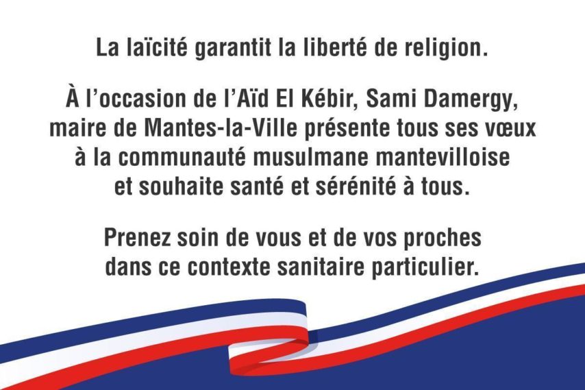 Mantes-la-Ville : le maire Sami Damergy taclé par le PS pour avoir souhaité un bon Aïd aux musulmans
