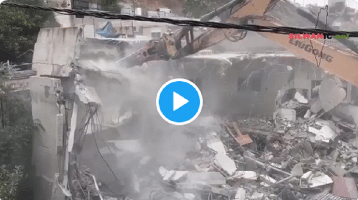 Palestine : Israël détruit la maison de trois frères et de leurs familles qui se retrouvent à la rue