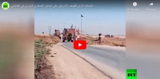 Une vidéo montre une violente scène d'affrontement entre l'armée syrienne et l'armée américaine