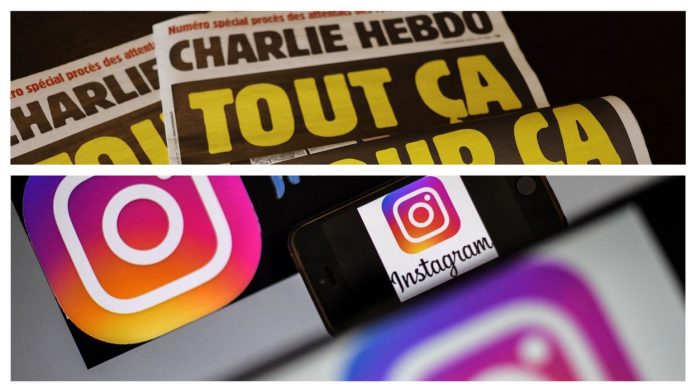Instagram désactive des comptes de journalistes de Charlie Hebdo ayant relayés les caricatures