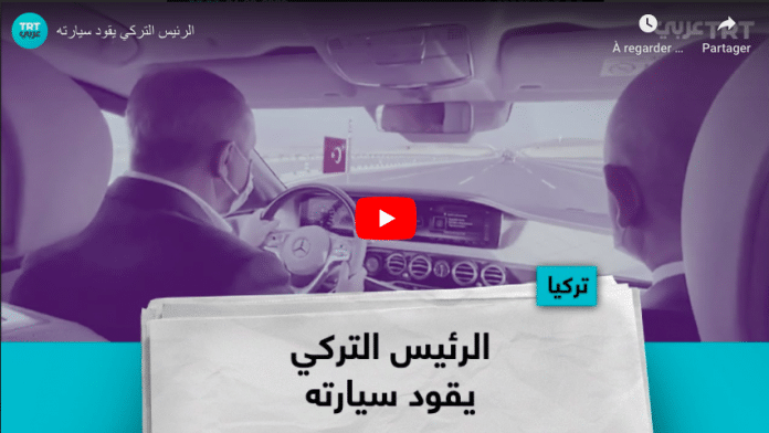 Recep Erdogan conduit lui-même sa voiture pour inaugurer une nouvelle autoroute - VIDEO