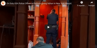 Un policier américain en uniforme lance l’adhan dans une mosquée de New-York - VIDEO