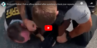 Un policier américain s’acharne sur un homme au sol et le roue de coups de poing - VIDEO