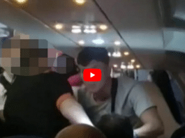 Violente bagarre entre un homme et une femme africaine à bord d'un vol EasyJet - VIDÉO