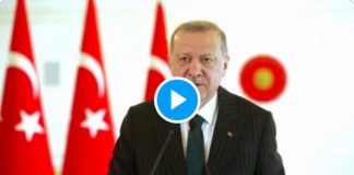 Défense des musulmans de France Recep Erdogan adresse un message vidéo à Emmanuel Macron