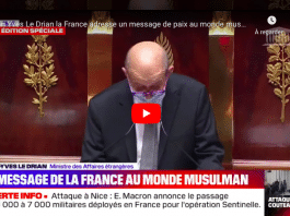 Jean-Yves Le Drian La France adresse un « message de paix au monde musulman »