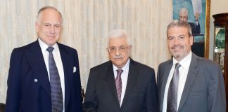 Mahmoud Abbas rencontre le président du Congrès juif mondial en Cisjordanie