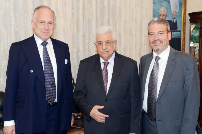 Mahmoud Abbas rencontre le président du Congrès juif mondial en Cisjordanie