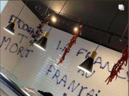 « Vive le Porc » une boucherie musulmane violemment vandalisée à Nantes