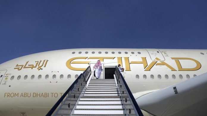 Emirats Arabes Unis - la compagnie aérienne Etihad lancera des vols directs vers Israël l'année prochaine