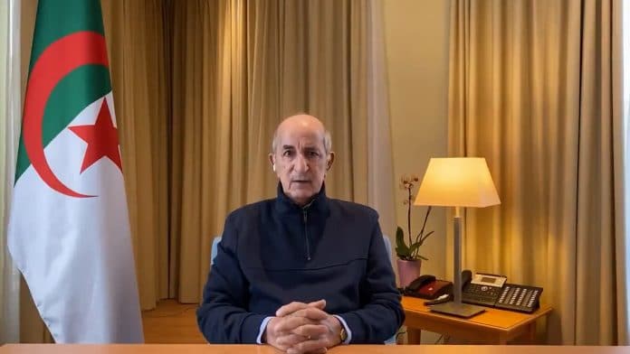 Algérie - le président Tebboune envoie un message aux Algériens et au Maroc depuis son hôpital - VIDEOAlgérie - le président Tebboune envoie un message aux Algériens et au Maroc depuis son hôpital - VIDEO